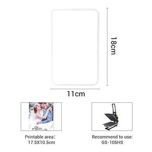 Chất Lượng Cao 2025 Ngày Valentine Quà Tặng Lưu Trữ Hộp Khoảng Trống Hình Chữ Nhật Màu Trắng Hình Dạng Kim Loại Thăng Hoa Hộp Thiếc - Product Image 4