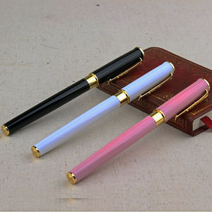 GemFully Papelería y útiles escolares Venta al por mayor Boligrafos De Gel Stifte Cute Gel Pen Color blanco Bolígrafo con logotipo - Product Image 5