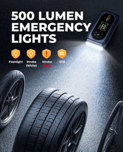 <span class=keywords><strong>BUTURE</strong></span> BC02 5500A Démarreur de voiture Pompe à air 150PSI Batterie externe Démarreur de voiture portable Démarreur de voiture d'urgence - Product Image 6