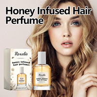 Parfum capillaire au miel pour femmes, réparateur nourrissant, pour cheveux secs et crépus, huile essentielle lissante et hydratante
