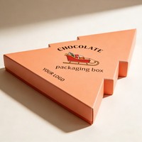Boîte à chocolat de luxe haut de gamme 6/12 pièces, boîte en carton rigide écologique, coffret cadeau avec séparateur