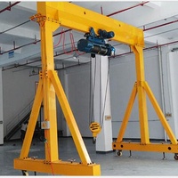 Mini portique portatif manuel d'intérieur de haute qualité de 3 tonnes 5 tonnes 10 tonnes avec le prix de grue à chaîne d'ascenseur