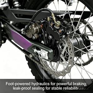 Palanca <span class=keywords><strong>de</strong></span> Freno Trasero XYH Compatible con Sur Ron Ultra Bee, Talaria X3, Light Bee X, Repuestos para Bicicleta Eléctrica - Product Image 6