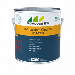 Biohouse UV-resistant Clear <strong>Oil</strong>, Satin 8300, 2.5L EN71-3 Certified Safe Wood <strong>Finish</strong> for Playground - Product Image 3