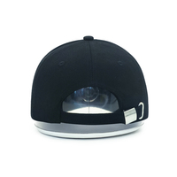 Gorra de Béisbol de 5 Paneles Bordada en 3D con Logotipo Personalizado al por Mayor, con Cierre de Hebilla Metálica Ajustable en la Parte Trasera