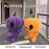 Peluche de Calabaza de Halloween, Muñeco de Peluche Jack O'Lantern de Algodón PP, Decoración para el Hogar, Fiestas, Sofá, Regalo Kawaii, Diseño Personalizado, 20 cm