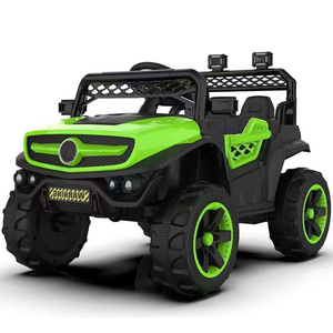 Çocuklar İçin Büyük Oyuncak Arabalar 12V Akülü Erkek ve Kız Bebek Elektrikli Oyuncak Arabası Çift Motorlu Arazi Plaj Arabası - Product Image 1