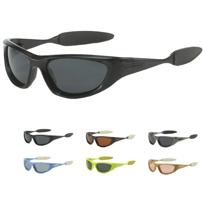 Y2K Zukunfts-Sonnenbrille neues Design Sonnenbrille Damen süßer cooler Stil Brille Neueste Mode Sport Radsport-Schuhe