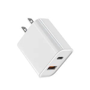 QC 3.0 ארה"ב plug FCC Carregador Chargeur Cargadores 20W USB-C כוח מתאם USB C סוג C פ"ד קיר נייד טלפון מהיר נסיעות מטען