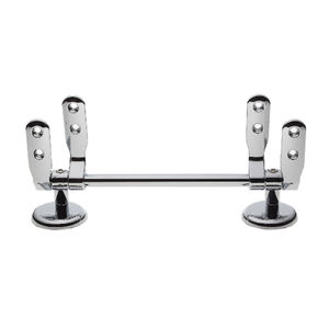 Bisagras para asiento de inodoro Sprint America, cromadas, 18.5 cm de longitud, para reemplazo - Product Image 1