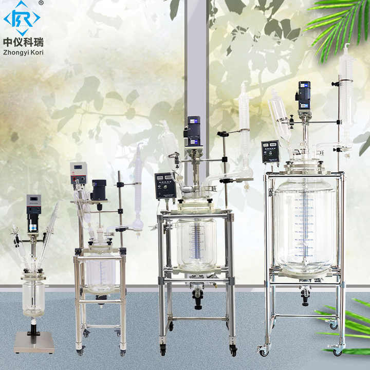 Sf50l Laboratory Crystallization Glass Reactor Distillation Kit With