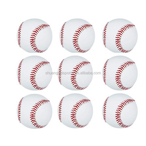 Logotipo personalizado ponderado de béisbol cubierta de cuero oficial profesional juego de pelota de béisbol - Product Image 5