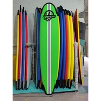 Planches de surf souples personnalisées 9'0 pour débutants, planches de surf souples imperméables, planches de surf durables en mousse IXPE pour les écoles de surf