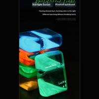 Briquet à kérosène en acier coupe-vent à sable mouvant lumineux avec coque en plastique, cadeau d'affaires pour hommes, cigarette