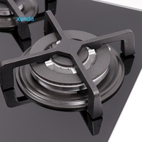 Xunda Estufa de Gas OEM ODM Cocina a Gas Fogo Multi Cooker Placa de Cocción de 5 o 6 Quemadores Electrodoméstico para Cocinar