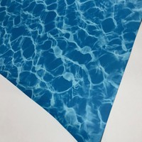 Bâche en PVC enduite de 0,5 à 1,0 mm, imperméable et ignifuge, pour couverture de piscine extérieure en hiver