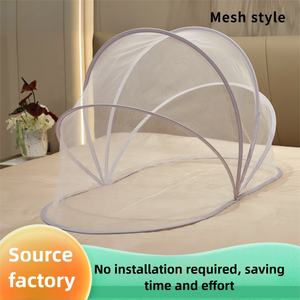 Moustiquaire pliable robuste anti-affaissement à mailles fines et quatre tubes de support pour <span class=keywords><strong>lit</strong></span> bébé et usage commercial |   Directement de l'usine - Product Image 5