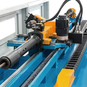 Máquina dobladora de tubos automática cnc, equipo de flexión de tuberías de alta calidad y eficiente