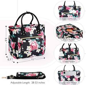 Sac isotherme pour déjeuner en aluminium imperméable, échantillon gratuit, sac de pique-nique de voyage, sac de rangement pratique pour déjeuner d'étudiant - Product Image 2