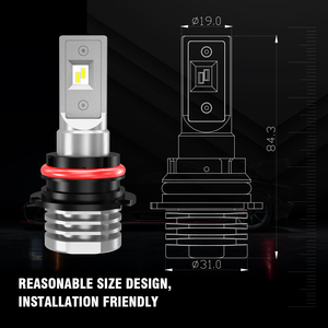 Commercio all'ingrosso della fabbrica V10PS 9007 LED <span class=keywords><strong>lampadina</strong></span> 16W 4000LM H4 <span class=keywords><strong>H3</strong></span> H7 H11 9004 Fanless LED <span class=keywords><strong>lampadina</strong></span> per auto - Product Image 2