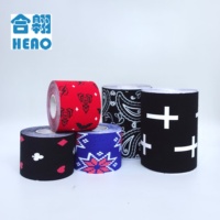 Plester Kinesiologi Reflektif Tahan Air 5cm*5m Bahan Katun untuk Otot, Olahraga, Dinamis, Unisex, Contoh Tersedia