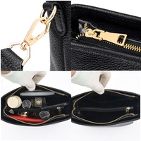 Sac à bandoulière unisexe de luxe en cuir PU, sac messager pour téléphone portable, fermeture éclair, motif bonbon tendance pour femme, toutes saisons