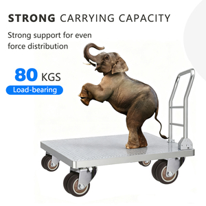 Leichtes Doppelrollenrad für Bürostuhl 1,5 Zoll 2 Zoll TPR Oberplatte Starres Schwenkrollenrad - Product Image 3