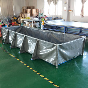 QIQU <span class=keywords><strong>Set</strong></span> kolam renang, diskon 50% ukuran semi-olimpiade 0.6mm PVC luar ruangan 32x16ft persegi panjang di atas tanah - Product Image 2