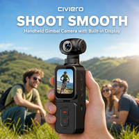 Caméra d'action numérique sportive WiFi avec suivi automatique du visage, mini caméra ultra HD 5K de la taille d'un pouce avec objectif rotatif à 270 degrés pour Vlog