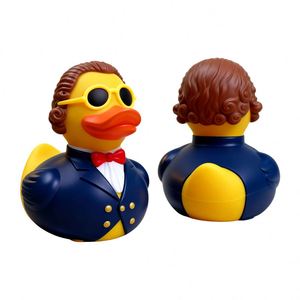 Promo 2025 : Canard en caoutchouc mignon et coloré pour le bain, jouet aquatique pour enfants, idéal pour soulager le stress - Product Image 2