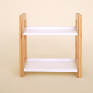 Japanese Style <b>Kitchen</b> Spice <b>Rack</b> Multi Layer Wooden Countertop Storage Organizer For Seasoning And Condiments - Product Image 4