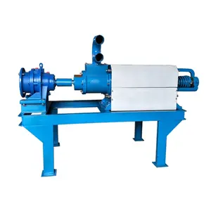 Good quality solid-liquid separator for fowl cow pig Dung Press dewatering Machine dry and wet separator