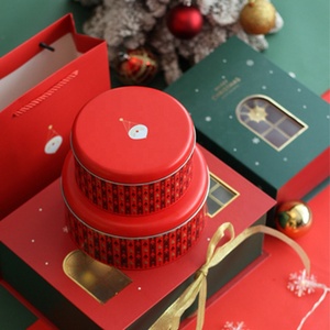 Giáng Sinh Thiết Kế In Ấn Vòng Thiếc Cho Giáng Sinh Món Quà Sinh Nhật Cookie Và Kẹo Gói - Product Image 2