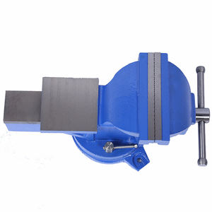 重型 3/4/5/6/8/10 英寸多用途铸铁工作台虎钳，带旋转底座 - Product Image 1