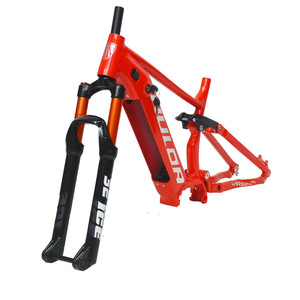 Cadre de vélo électrique Hulda 29 en alliage d'aluminium, double batterie, moteur central, design moderne et léger - Product Image 3