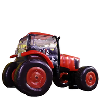 Costume publicitaire gonflable amusant pour défilé de carnaval, modèle de voiture de dessin animé - Étanche, durable, résistant au soleil, couleur intégrale, ventilateur intégré