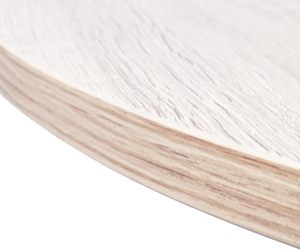 <span class=keywords><strong>Mesa</strong></span> de Comedor <span class=keywords><strong>Redonda</strong></span> Moderna Kirkasa <span class=keywords><strong>90</strong></span> x <span class=keywords><strong>90</strong></span> x 77 <span class=keywords><strong>cm</strong></span>, MDF Resistente, Patas de Metal, Ensamblada, <span class=keywords><strong>Extensible</strong></span>, para 4 Personas, Sala de Estar - Product Image 6