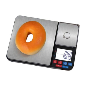 Balance de cuisine intelligente Veidt en acier inoxydable, haute précision 1g/Max 5kg, avec écran LCD, modèle SF-918 – Nouvelle version en acier inoxydable - Product Image 5