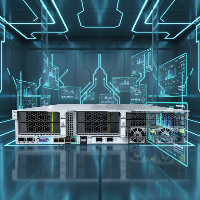 2U 500W Platinum PSU 2xGE 2x10GE LOM Ports Remote Management Intelligent Rack Server