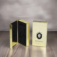 Stylo chariot personnalisé 1 gramme avec cartouche vivante 1ml d'huile Emballage personnalisé Boîte tube en carton Impression offset