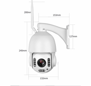 CamHi Pro 4.5 Inch Metal Network Wifi <b>Camera</b> 8MP 4K PTZ <b>Camera</b> 30x 4.7-94mm Motorized Lens Human Tracking 2 Ways Audio 805HP30XS - Product Image 2