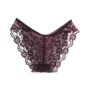 Hot Sexy Ropa interior Señoras <span class=keywords><strong>Tanga</strong></span> Sexy Pretty Lace Bragas de mujer - Product Image 4