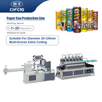 Emballage écologique Kraft personnalisé papier cylindre emballage boîte machine croustilles peut la machine