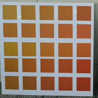 Panel compuesto de aluminio de grano de madera decorativo ignífugo para revestimiento de fachada, 20 años de garantía para edificios de oficinas