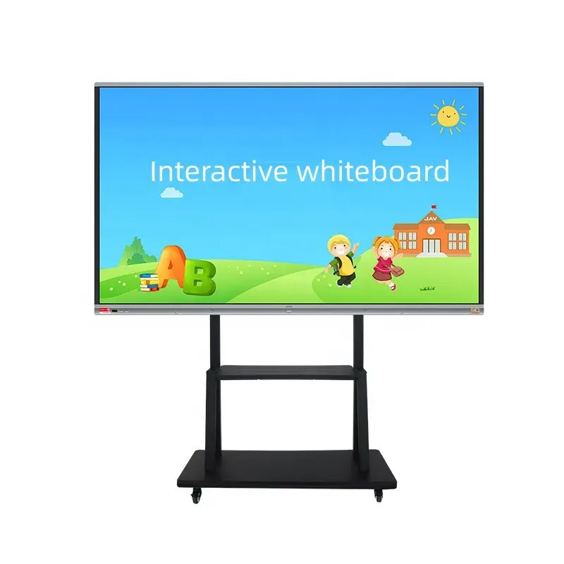 65 75 85 98" 4K factory smart white board interactive whiteboard touch screen for a high school for LCD screen intractdisplay