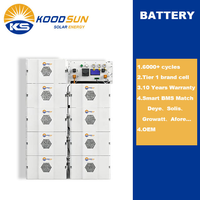 Système solaire Koodsun 20 kW 30 kW 50 kW, système de stockage d'énergie solaire domestique, système d'énergie solaire photovoltaïque, système de conversion d'énergie solaire
