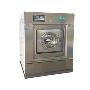Roupa de lavandaria industrial comercial grande da china equipamento 30 kg lavadora com seco para hotéis hospital