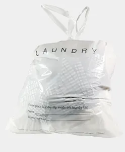 Tatil seyahat lüks otel çamaşır torbası İpli ticari yıkama çamaşır giyim çantası
