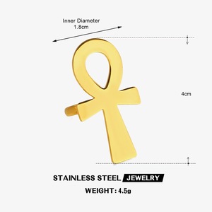 European and American Fashionable Stainless Steel Women's Jewelry Rings - 18K Gold Geometric Sunny Doll <b>Gift</b> Rings - Wholesale - Product Image 5