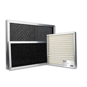 质量保证面板一次空气过滤器铝褶空气过滤器尼龙网